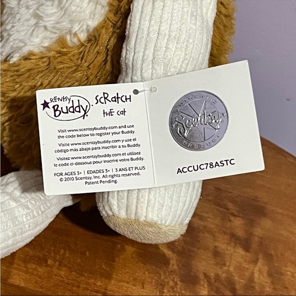 Scratch The Cat Scentsy Buddy Stuffed Animal - Picture 7 of 10